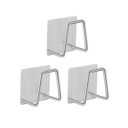 Ver imagem 2 de Kit 3 Suporte Porta Esponja Bucha Pia Inox
