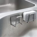 Ver imagem 6 de Kit 3 Suporte Porta Esponja Bucha Pia Inox