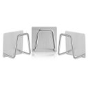 Ver imagem 3 de Kit 3 Suporte Porta Esponja Bucha Pia Inox