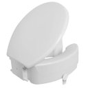 Ver imagem 2 de Assento Sanitário Elevado com Trava e Tampa 13 cm Astra