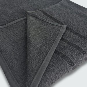 Jogo de Toalha Banho 6 Peças Verona 100% Algodão Preto