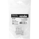 Ver imagem 2 de Prensa Cabo p/ Cabos de Aço de 3/32'' com 10 peças Vonder