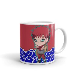 Caneca de Porcelana Naruto Gaara Personagens - 4