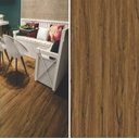 Ver imagem 1 de Piso Vinilico Autocolante Madeira Régua Adesiva Caixa 5m2 - Imbuia Rústica - Imitação Madeira