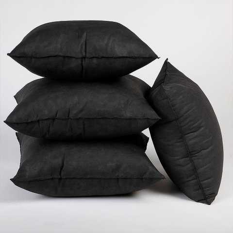Kit 4 Almofadas para Sofá Cama Enchimento Extra Macio 45x45cm