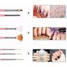 Kit Pincel Gel Uv 15 Pinceis Decoração Manicure Acrigel:rosa - 5