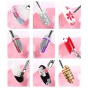 Ver imagem 4 de Kit Pincel Gel Uv 15 Pinceis Decoração Manicure Acrigel:rosa