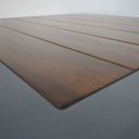 Ver imagem 7 de Mesa Quadrada de Alumínio e Madeira Área Jantar Varanda - Preto