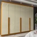 Ver imagem 1 de Guarda Roupa 6 Portas Imperatriz Naturale Off White - Gelius