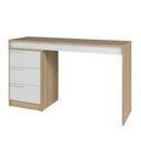 Ver imagem 2 de Conjunto para Escritório com Mesa Escrivaninha de Tampo Extensível 3 Peças Brv Móveis