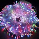 Ver imagem 1 de Pisca Pisca 100 Leds Colorido Fio Transparente 8 Metros 110V