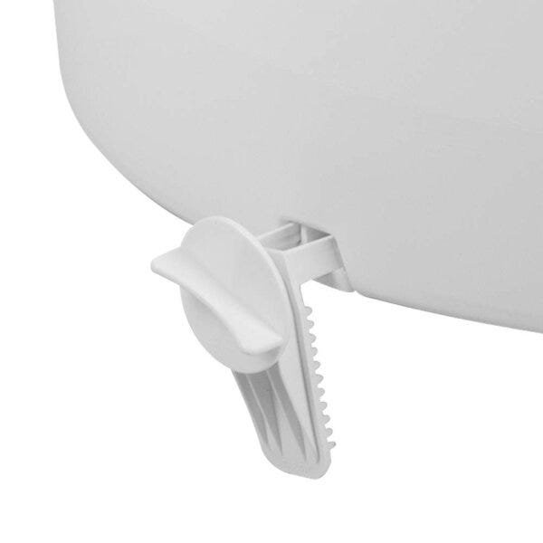 Assento Sanitário Elevado com Trava e Tampa 7cm Astra - 7