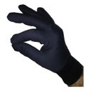 Ver imagem 1 de Luva de Algodão Preta com Punho Kit 02 Pares Tamanho M