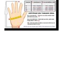 Ver imagem 4 de Luva de Algodão Preta com Punho Kit 02 Pares Tamanho M