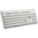 Ver imagem 2 de TECLADO DESKTOP USB TECLAS REDONDAS ELAGANCE - BRANCO