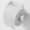 Ver imagem 6 de Porta Papel Higiênico Adesivo Colar na Parede Branco Df