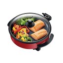 Ver imagem 1 de Panela Elétrica Redonda Mondial Pe-28 3l Vermelho