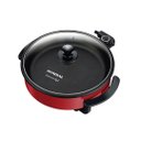 Ver imagem 3 de Panela Elétrica Redonda Mondial Pe-28 3l Vermelho