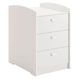 Berço Multifuncional Atlanta Branco Acetinado - Reller - 2