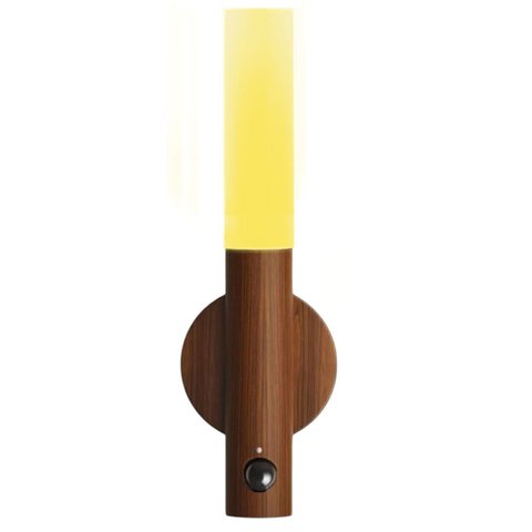 Luminaria Bastao Magnetico Led Sensor Movimento Presença Luz Noturna Usb Bateria Recarregavel Casa D