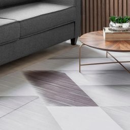 Tapete Corttex Berlim Abstrato Bege e Marrom - 2M x 1,40M de Largura - 2
