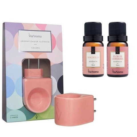 Kit Floral Aromatizador e Essencias Via Aroma