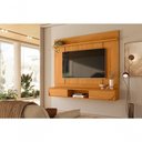 Ver imagem 3 de Home Theater Aura para TV até 65" 182cm MDP Laqueado Marrom Madetec Móveis