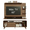Ver imagem 5 de Rack com Painel para Tv até 60 Polegadas 180 Cm com Pés Rustic Cancun Madesa