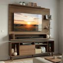 Ver imagem 1 de Rack com Painel para Tv até 60 Polegadas 180 Cm com Pés Rustic Cancun Madesa