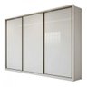 Guarda Roupa Casal Spazio Branco em MDF Lopas - 2