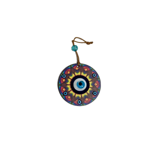 Olho Grego De Porta para Pendurar Contra Inveja Artesato