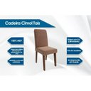 Ver imagem 2 de Cadeira Sala de Jantar Taís Kit 2 Un Savana/suede Joli - Cimol