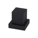 Ver imagem 2 de Kit 2 Acabamentos Registro Quadrado Black Matte Padrão Deca - Levo