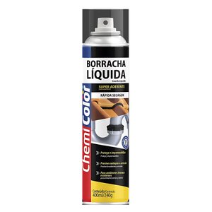Borracha Líquida Spray 400ml 240g Chemicolor