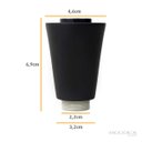 Ver imagem 2 de Bico Arejador Duplo Jato Preto Cone para Torneira Gourmet