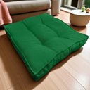 Ver imagem 1 de Almofada Futon Decoração 50x50 Cm Vários Modelos Verde Bandeira