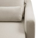 Ver imagem 5 de Sofá Retrátil 3 Lugares Sala de Estar Living 240cm Sevilha F04 Linho Bege - Lyam Decor