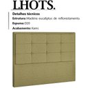 Ver imagem 3 de Cabeceira Queen 160 cm Lhots Linho SL 75 Peer