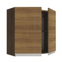 Ver imagem 6 de Armário Aéreo 70 cm 2 Portas Rustic Glamy Madesa