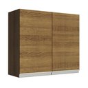 Ver imagem 1 de Armário Aéreo 70 cm 2 Portas Rustic Glamy Madesa