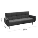 Ver imagem 2 de Sofá Cama 3 Lugares Bella Matrix