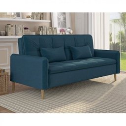Sofá Cama 4 Lugares Veludo Donna  - 1