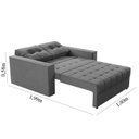 Ver imagem 3 de Sofá Cama 2 Lugares Drika Matrix