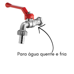 Torneira para Tanque e Jardim 1130 C12 Esfera Lorenzetti - 2