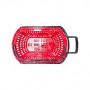 Ver imagem 4 de Kit - 5 Cestos Grande com Rodízio D300 Cód. 3300 Vermelho - Della Plast