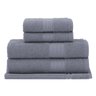 Jogo Toalha de Banho Frape 5 Peças Buddemeyer Cinza 1814 - 1