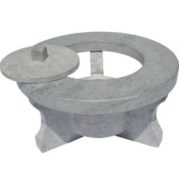Rechaud Fogareiro de Pedra Sabão 20 Cm - 3