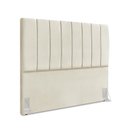 Ver imagem 2 de Cabeceira Estofada Carla 140 Suede Bege
