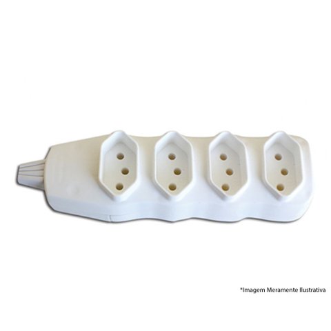 Tomada Barra 2p+t 4tom Br 225928