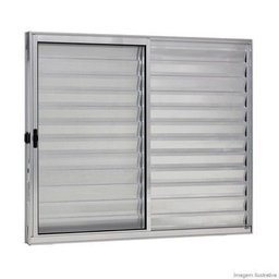 VENEZIANA 3 FOLHAS BRILHANTE 1,00 X 1,20 - 1